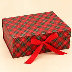 Example Christmas box. Design is chosen at random.